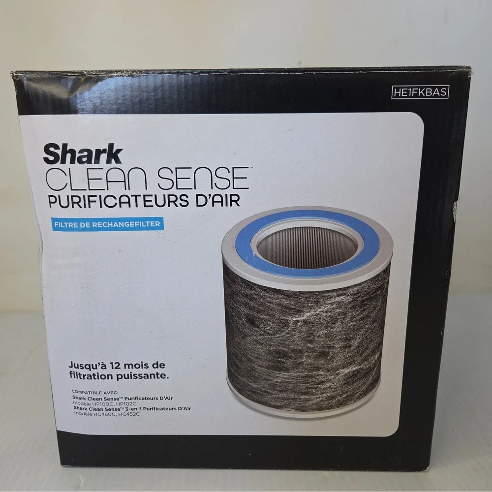 Genuine Shark Clean Sense Max Air Purifier Filter HE1FKBAS - NEW IN BOX